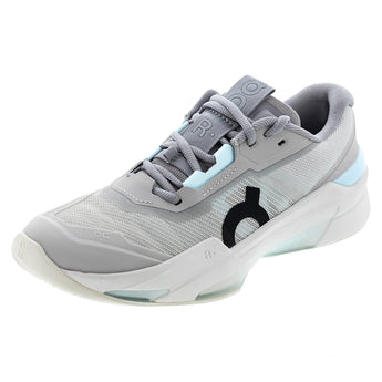 Women's THE ROGER Pro Fire Tennis Shoes Silver and White,Footwear,On,Silver/White,5,Tennis Express,3WF30032119-F26copy