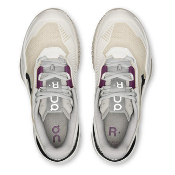 Women's THE ROGER Pro Fire Tennis Shoes Grain and Ivory,Footwear,On,,,Tennis Express,3WF30035224-3