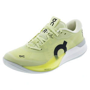 Women's THE ROGER Pro 3 Tennis Shoes Linen and Lime,Footwear,On,,,Tennis Express,3WG10314744copy