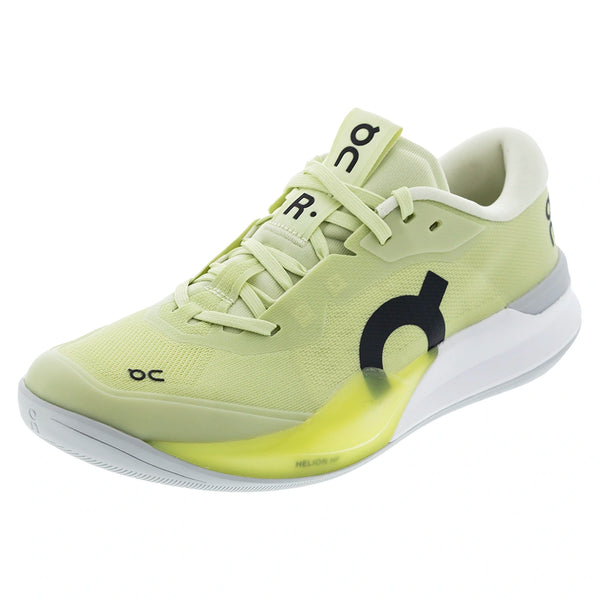 Women's THE ROGER Pro 3 Tennis Shoes Linen and Lime,Footwear,On,,,Tennis Express,3WG10314744copy