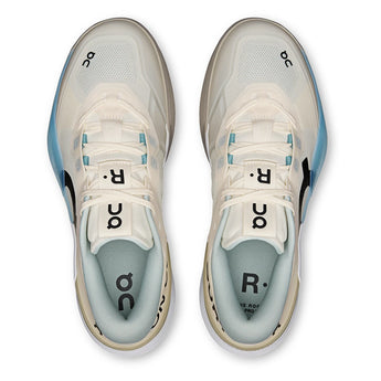 Women's THE ROGER Pro 3 Tennis Shoes Ivory and Wash,Footwear,On,,,Tennis Express,3WG10315153-4