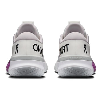Women's THE ROGER Pro 3 Tennis Shoes White and Muscadine,Footwear,On,,,Tennis Express,3WG10316030-3