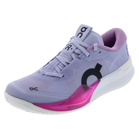 Women's CLAY Court THE ROGER Pro 3 Tennis Shoes Thistle and Pink