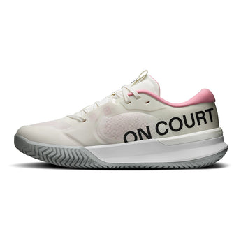 Women's CLAY THE ROGER Pro 3 Tennis Shoes Ivory and Magnolia,Footwear,On,,,Tennis Express,3WG10736036-2