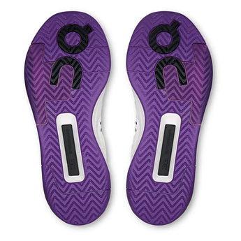 Women's THE ROGER Clubhouse Pro 2 Tennis Shoes White and Amethyst,Footwear,On,,,Tennis Express,3WG30056037-F26-5