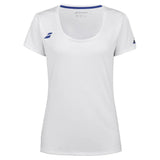Women's Play Cap Sleeve Tennis Top-Apparel-Babolat-3WP2011-1000-1-Face-Tennis Express