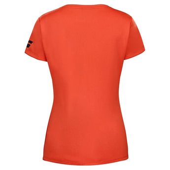 Women's Play Cap Sleeve Tennis Top-Apparel-Babolat-3WP2011-5061-3-Back-Tennis Express