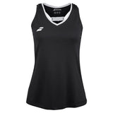Women's Play Tennis Tank-Apparel-Babolat-3WP2071-Black1-Tennis Express