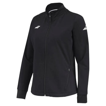 Women's Play Tennis Jacket Black-Apparel-Babolat-3WP2121-2000B-1-Tennis Express