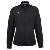 Women's Play Tennis Jacket Black-Apparel-Babolat-3WP2121-2000B-Tennis Express