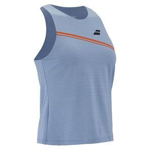 Women's Play Tennis Tank Forever Blue,Apparel,Babolat,,,Tennis Express,3WTG071-4145-2