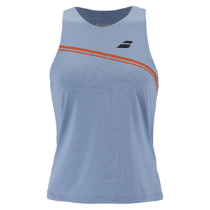 Women's Play Tennis Tank Forever Blue,Apparel,Babolat,Forever Blue,XS,Tennis Express,3WTG071-4145