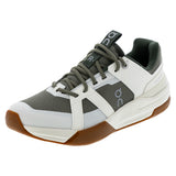 Juniors THE ROGER Clubhouse Pro Tennis Shoes Ivory and Olive,Footwear,On,Ivory/Olive,3.5Y,Tennis Express,3YE10013427-F26copy