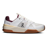 Juniors' THE ROGER Clubhouse Pro Tennis Shoes White and Maroon-Footwear-On-3YE10014827-1-Tennis Express