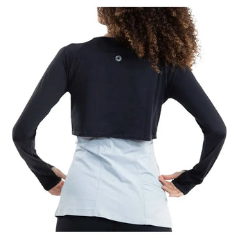 Women's Tennis Crop Top-Apparel-BloqUV-4001-B-b2-Tennis Express