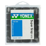 Super Grap Tennis Overgrip 12 Pack-Accessories-Yonex-40397-BLACK-L-2-[Sku]-Tennis Express