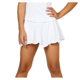 Girls' Tennis Skort White-Apparel-Sofibella-4042EQU-WHTS25-3-Tennis Express