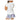 Girls' UV Colors Short Sleeve Tie Tennis Top White-Apparel-Sofibella-4047WHT-BH24-1-Tennis Express