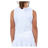 Girls' White Lotus Tennis Tank,Apparel,Sofibella,,,Tennis Express,4062WLO-WHT-1