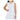 Girls' White Lotus Tennis Tank