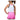 Girls' Pinkology Tennis Tank White-Apparel-Sofibella-4067PIN-WHT-1-Tennis Express