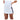 Girls' Pinkology Tennis Skort White-Apparel-Sofibella-4069PIN-WHT-1-Tennis Express