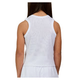 Girls' Racerback Tennis Tank White,Apparel,Sofibella,,,Tennis Express,4092ALW-1