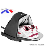 Tour Endurance Tennis Backpack White-Bags-Tecnifibre-40TOUW25BP-3-Tennis Express