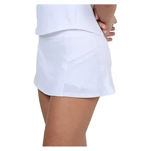 Girls' Tennis Skort White-Apparel-Sofibella-4112TRE-WHTU25-1-Tennis Express