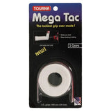 Mega Tac Tennis Overgrip-Accessories-Tourna-42484-WHITE-L-Tennis Express