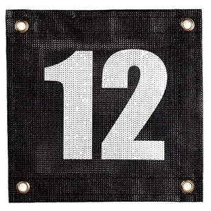 Court Windscreen Number 12-Court Equipment-Tourna-42719-DEFAULT-L-Tennis Express
