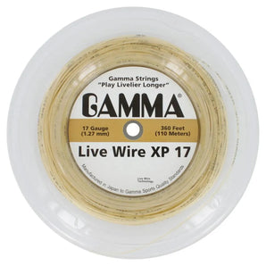 Live Wire XP 17G Tennis String Reel Natural-Strings-Gamma-43006-DEFAULT-L-Tennis Express