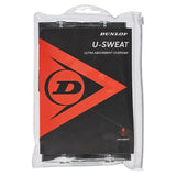 U Sweat 12 Pack Tennis Overgrip Black-Accessories-Dunlop-43604-DEFAULT-L-Tennis Express