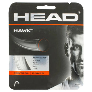 Hawk 17G Tennis String White-Strings-Head-43746-DEFAULT-L-Tennis Express