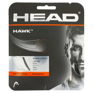 Hawk 18G Tennis String White-Strings-Head-43748-DEFAULT-L-Tennis Express