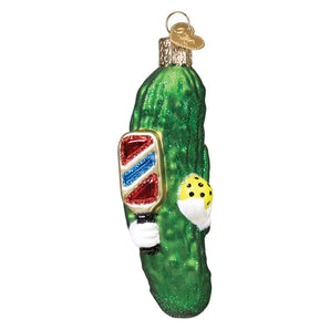 Pickleball Pickle Ornament-Memorabilia-Old World Christmas-44236_b3761318-da8b-4757-83de-3b9a877a9343-Tennis Express