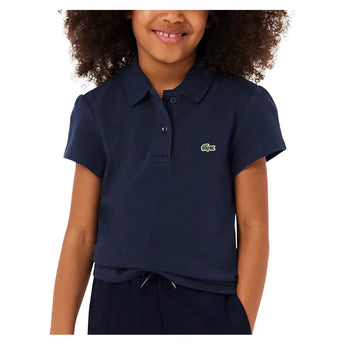 Girls' Petite Tennis Polo-Apparel-Lacoste-447026-UGW-3-Tennis Express