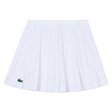 Girls' Logo Sport Pleated Tennis Skirt-Apparel-Lacoste-447286-W8L-1-Tennis Express