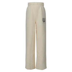 Girls' Wide Leg Tennis Pant Beige,Apparel,Lacoste,,,Tennis Express,447625-S7G