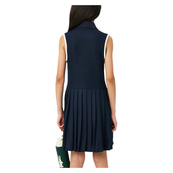Girls' Sport Pique Tennis Dress, Lacoste, Tennis Express, 447898-F26-2