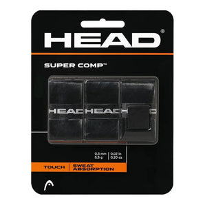 Super Comp Overgrip Black-Accessories-Head-45392-DEFAULT-L-Tennis Express
