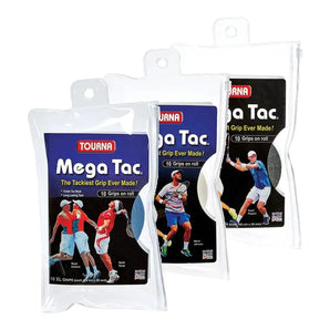 Mega Tac 10 Pack Tennis Overgrip-Accessories-Tourna-45768-DEFAULT-L-Tennis Express