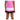 Girls' Pinkology Tennis Skort White and Super Pink-Apparel-Sofibella-4614PIN-WHT-1-Tennis Express