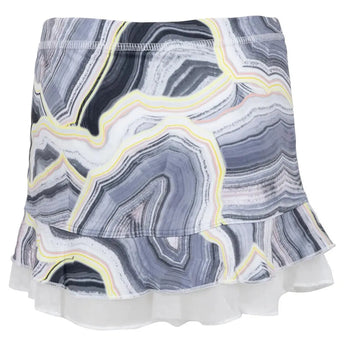 Girls' UV Colors Ruffle Tennis Skort Quartz-Apparel-Sofibella-4614QRZ-F22-2-Tennis Express