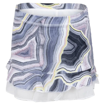 Girls' UV Colors Ruffle Tennis Skort Quartz-Apparel-Sofibella-4614QRZ-F22-Tennis Express