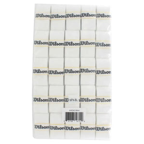 White - Pro Overgrip Tennis Grip 50 Pack White-Accessories-Wilson-46576-DEFAULT-L-1-[Sku]-Tennis Express