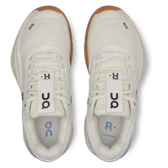 Men's THE ROGER Pro Tennis Shoes Ivory and Chambray-Footwear-On-48-97696-F24-21-Tennis Express