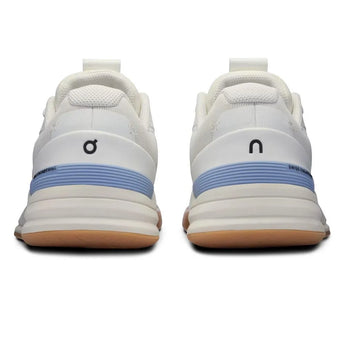 Men's THE ROGER Pro Tennis Shoes Ivory and Chambray-Footwear-On-48-97696-F24-51-Tennis Express