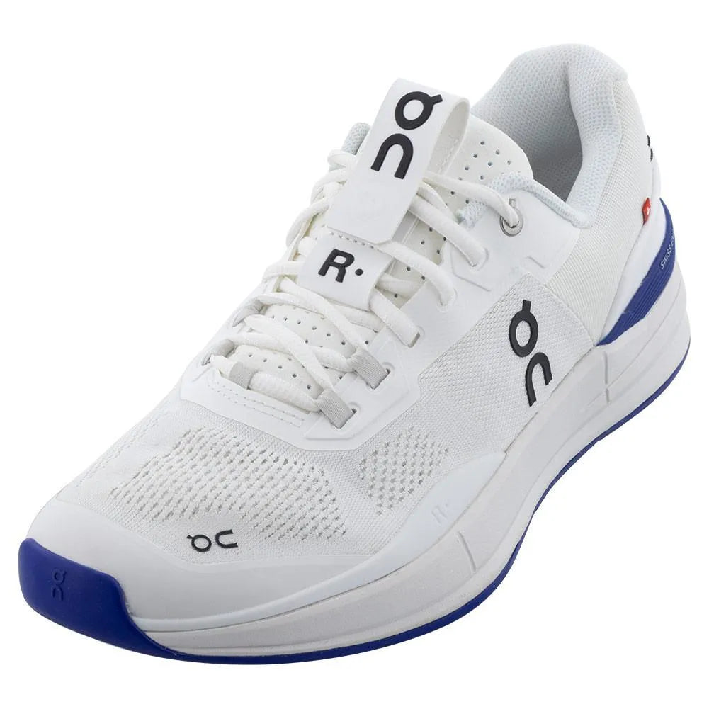 Men's Roger Pro Tennis Shoe White and Indigo – Tennis Express