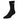 Vital Crew 3pk Tennis Socks-Socks-Mizuno-480209-U24-black1-Tennis Express